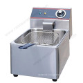 (Ce Approval) High Quality 1-Tank 2-Basket Commercial Industrial Multipurpose Deep Fryer